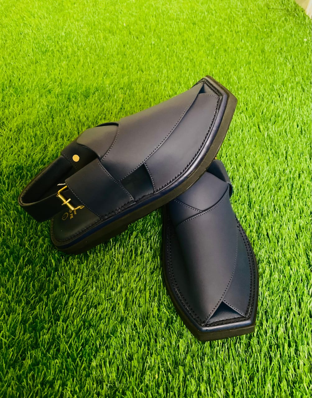 Kaptaan Chappal Blue